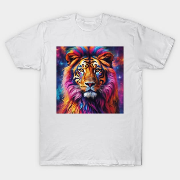 Lion king watercolor design T-Shirt by nonagobich